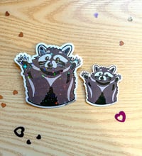 Mini Racoon Sticker