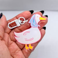 Image 2 of Duck Acrylic Keychain