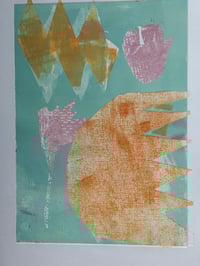 Image 2 of Monoprint Abstract
