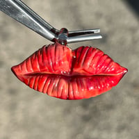 Image 2 of Mini FabuLIPS- Deep Coral Red