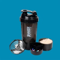 Image 1 of Protein Shake Bottle w/Compartment