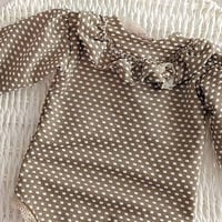 Image 2 of Newborn photography bodysuit - Martella - neutral brown