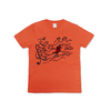 ! FEW STOCKS ! “I‘m soaking in music “T-shirt ::  Few stocks // Soft Pink / Passionate Orange
