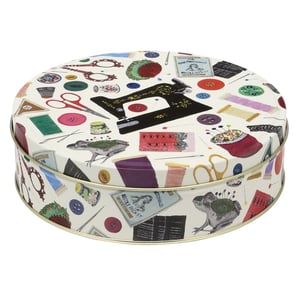 Image of Sewing themed tins