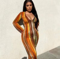 Image 2 of stripe dress