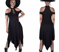 lace up witch dress
