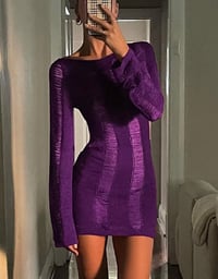 Image 2 of Cutout Short dress
