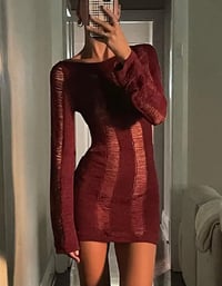 Image 5 of Cutout Short dress