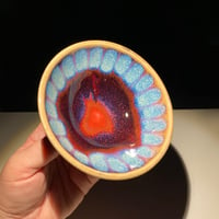 Image 3 of Fuchsia Noir Dotty - Small Bowl/Ring Dish