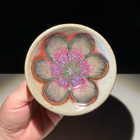 Image 4 of Magenta Lily #2 -  Small Bowl/Ring Dish