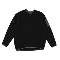Image 1 of Arc'teryx Fleece Crew Neck Sweater - Black
