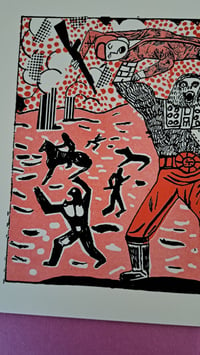 Image 2 of A4 RISO PRINT - Battle for the Planet of the Apes