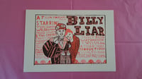 Image 1 of A4 RISO PRINT - Billy Liar