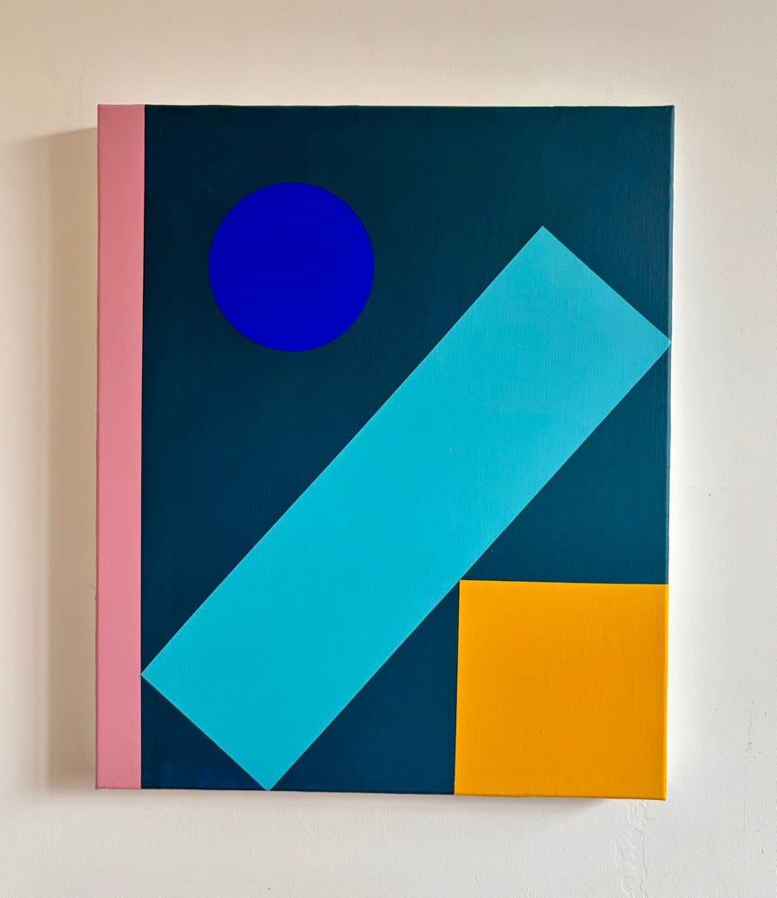 Image of ‘Everything in a place’ canvas