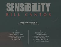 Image 2 of Bill Cantos. "Sensibility" Red Vinyl.