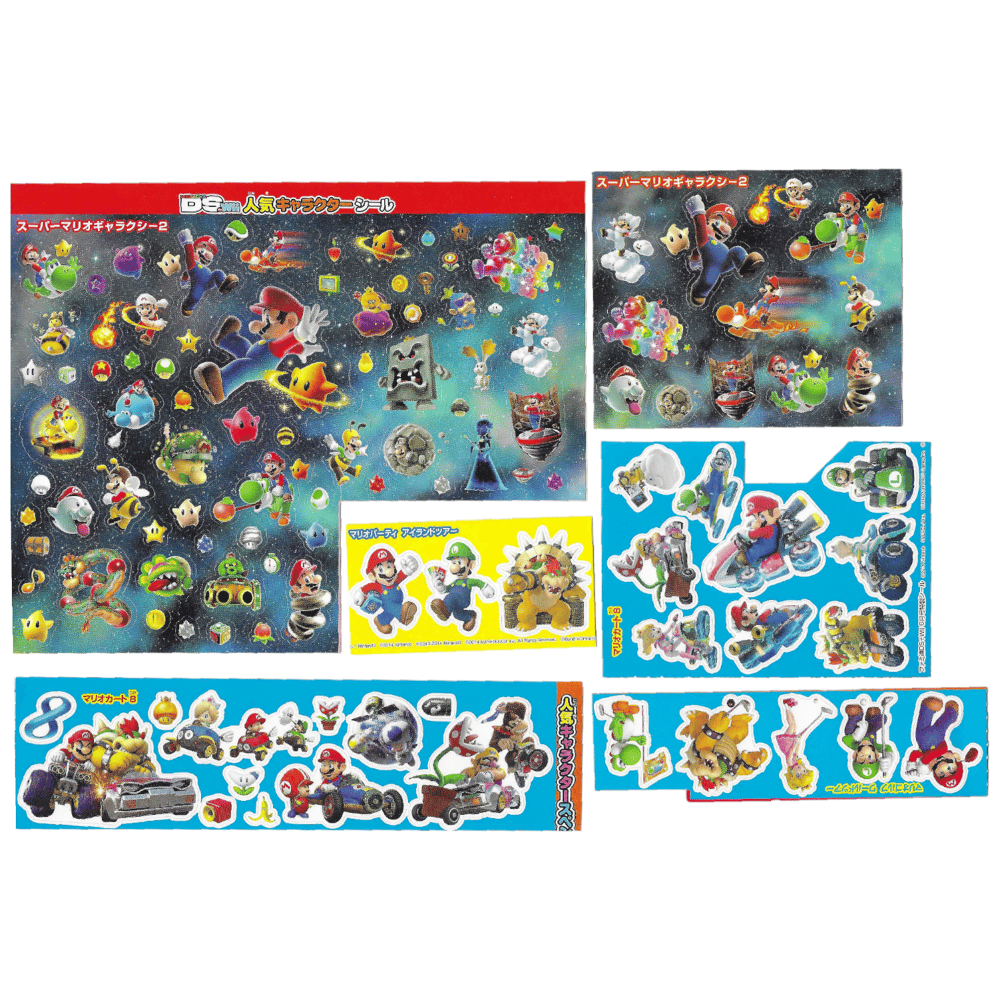 mario sticker sheets