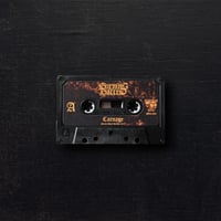 Image 2 of Burning Hatred – "Carnage" Tape