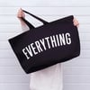 Everything Oversized Tote Bags - Black