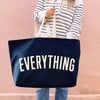 Everything Oversized Tote Bag - Navy