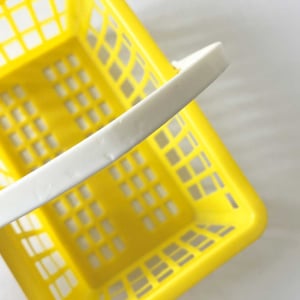 Image of Panier de marchande jaune MOB