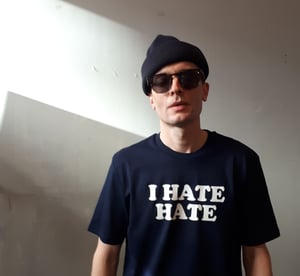 Image of I Hate Hate Shirt - Navy Blue