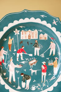Image 2 of Stately Garden Large Platter from 2018