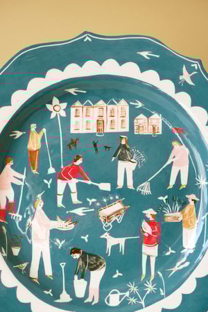 Image of Stately Garden Large Platter from 2018