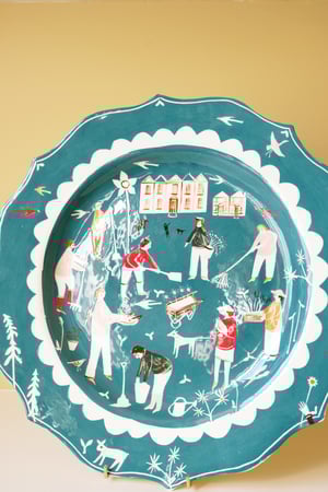 Image of Stately Garden Large Platter from 2018