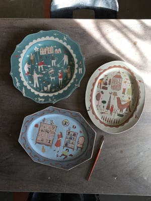Image of Stately Garden Large Platter from 2018