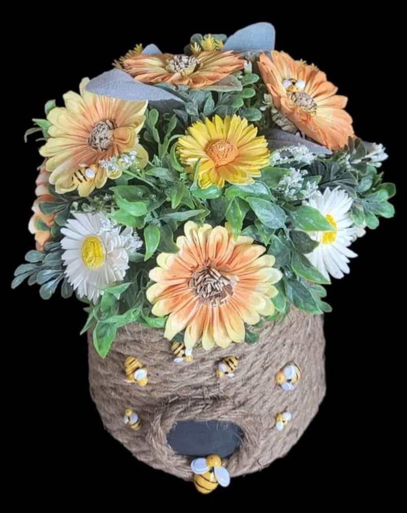 Image of Handmade Beehive Arrangement