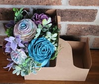 Image 3 of Coffee Carrier & Arrangement