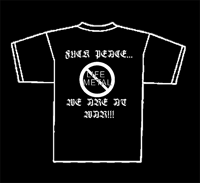 Image 2 of THROW AWAY PEACE T-SHIRT