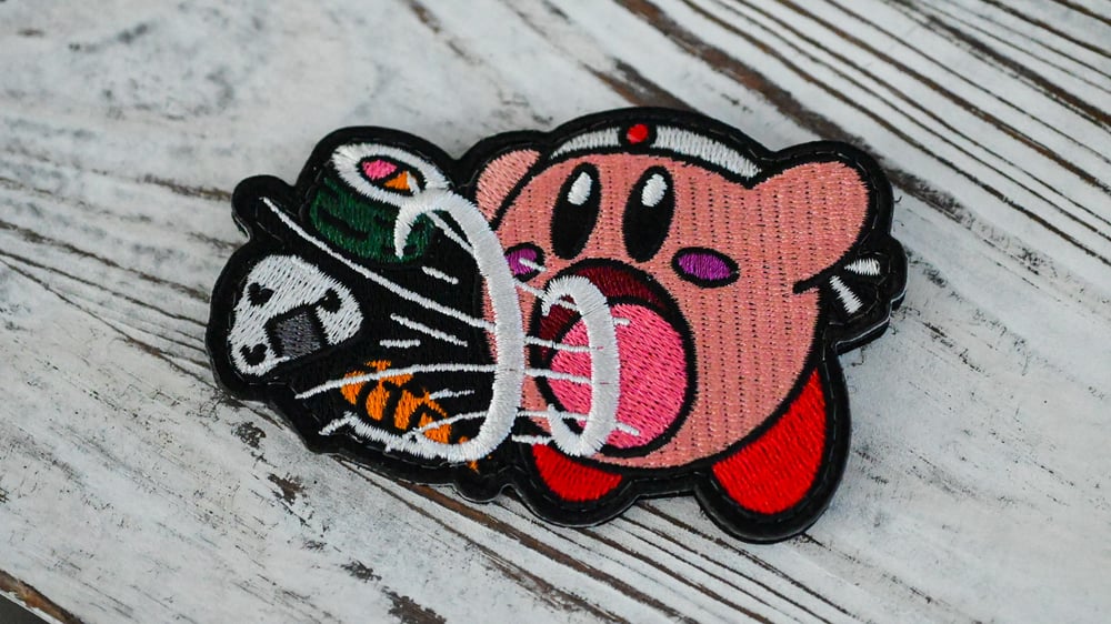 Image of KIRBY V7 "SUSHI" EMBROIDERED PATCH