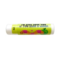 Image 1 of I'd Still Love You Worm Green Apple-Flavored Lip Balm