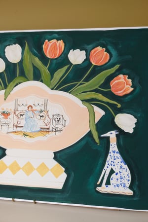 Image of Tulip Mania - Original Painting