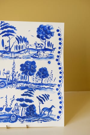 Image of Cobalt Scenes - Original Painting