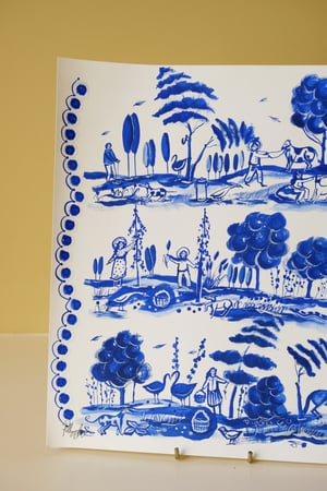 Image of Cobalt Scenes - Original Painting