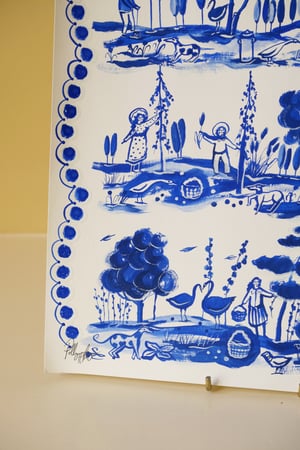 Image of Cobalt Scenes - Original Painting