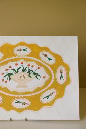 Image of Romantic Platter - Original Painting