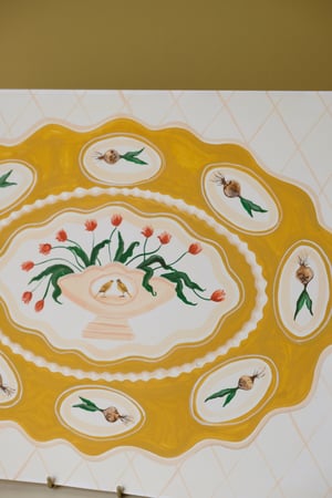 Image of Romantic Platter - Original Painting