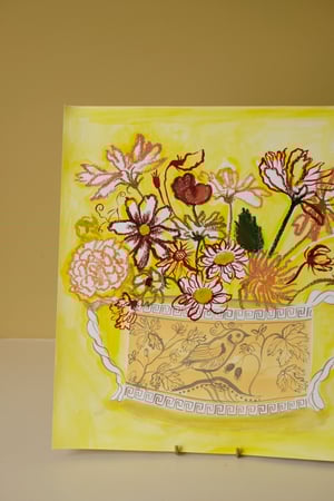 Image of Romantic Vase - Original Painting