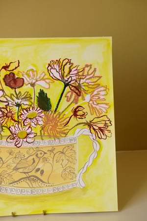 Image of Romantic Vase - Original Painting