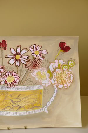 Image of Romantic Lustre Vase - Original Painting