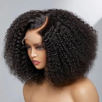 Image 1 of Raw Hair G Luxury  13x6 HD lace wigs,  100% raw hair  Closure Wig   200%