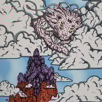 Image 2 of Isle of the Sky Lion 11x14 print 
