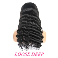Image 5 of Raw Hair G Luxury  13x6 HD lace wigs,  100% raw hair  Closure Wig   200%