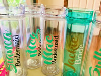 Image 1 of Personalized Bridesmaid Tumblers, Gift for Bridesmaid Proposal