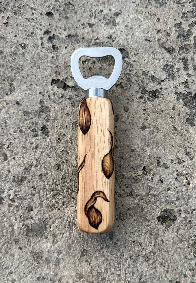 Falling Petals Bottle Opener