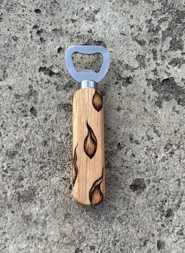 Falling Petals Bottle Opener