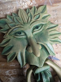 Image of Green Man Door Knocker